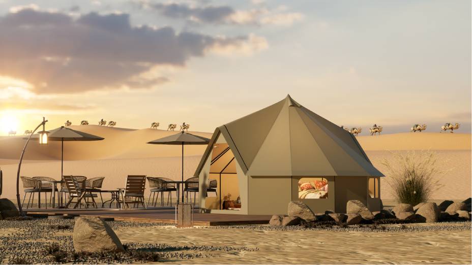 木垒露营酒店帐篷厂家